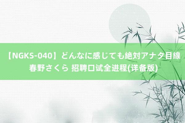 【NGKS-040】どんなに感じても絶対アナタ目線 春野さくら 招聘口试全进程(详备版)