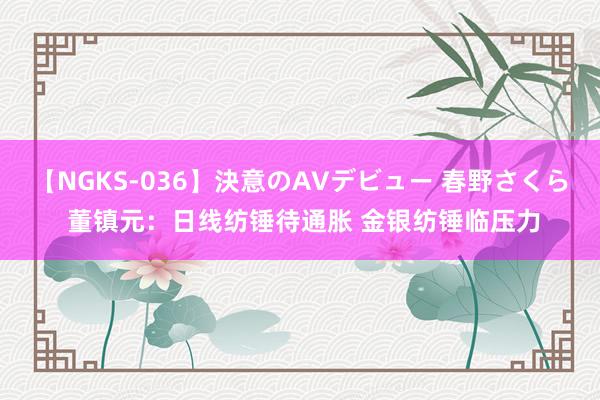 【NGKS-036】決意のAVデビュー 春野さくら 董镇元：日线纺锤待通胀 金银纺锤临压力