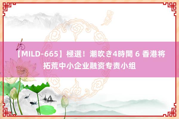 【MILD-665】極選！潮吹き4時間 6 香港将拓荒中小企业融资专责小组