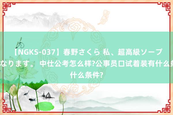 【NGKS-037】春野さくら 私、超高級ソープ嬢になります。 中仕公考怎么样?公事员口试着装有什么条件?